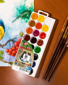 Медовая акварель "ZOO", Луч, 24 цвета