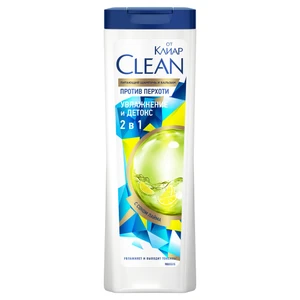 Шампунь для волос "Clean от Клиар", 2 в 1, против перхоти, 365 мл, в ассортименте