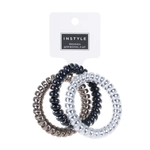 Резинка для волос, INSTYLE, 3 шт., в ассортименте