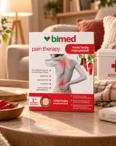 Перцовый пластырь, Bimed, 12х14 см, 1 шт.
