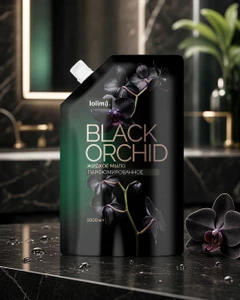 Мыло жидкое парфюмированное "Black Orchid", Lolimi, 1000 мл