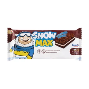Пирожное бисквитное "Snow Max", Витьба, с какао, 150 г