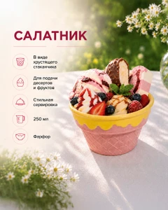Салатник, O’kitchen, 250 мл, в ассортименте
