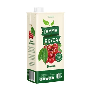 Нектар вишнёвый, Гамма вкуса, 1 л
