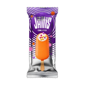 Мороженое эскимо "Cosmo", Jattis, ваниль, с рисовыми шариками, 70 г