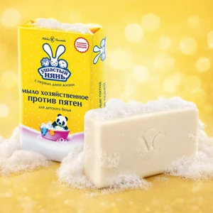 Мыло хозяйственное детское, Ушастый нянь, 180 г