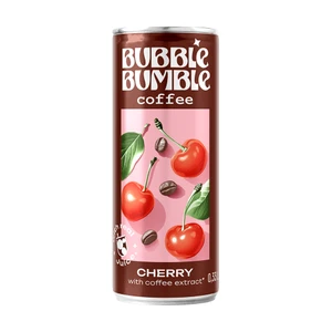 Напиток газированный с соком, Bubble Bumble Coffee, 0,33 л, в ассортименте