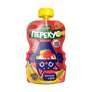 Пюре для детского питания, Сочный перекус, 140 г, в ассортименте