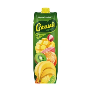 Нектар "Сочный фрукт", Сочный, мультифруктовый, 1 л