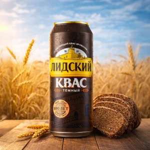 Квас "Тёмный", Лидский, 0,45 л