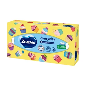 Салфетки бумажные "Everyday", Zewa, 2 слоя, 100 шт.