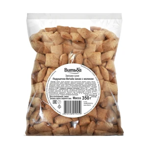 Подушечки, Витьба, какао с молоком, 350 г