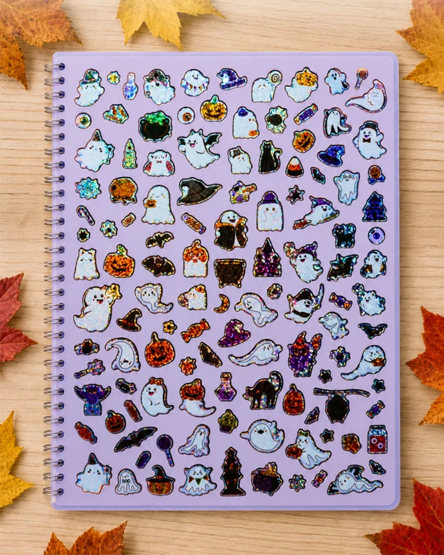 Наклейка "Кошмарики", 19х25,5 см, в ассортименте