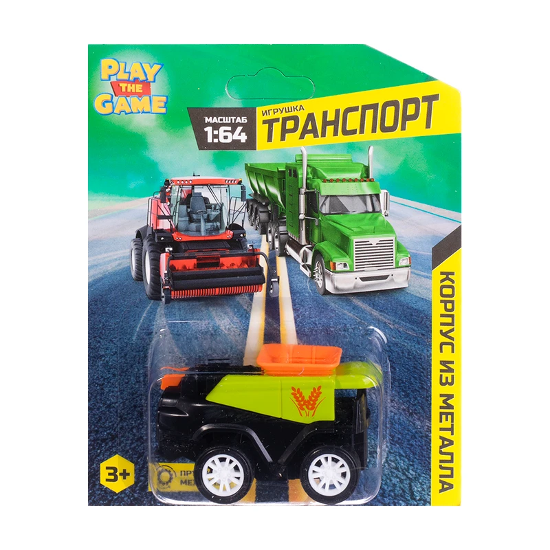 Игрушка "Транспорт 1:64", Play the Game, в ассортименте
