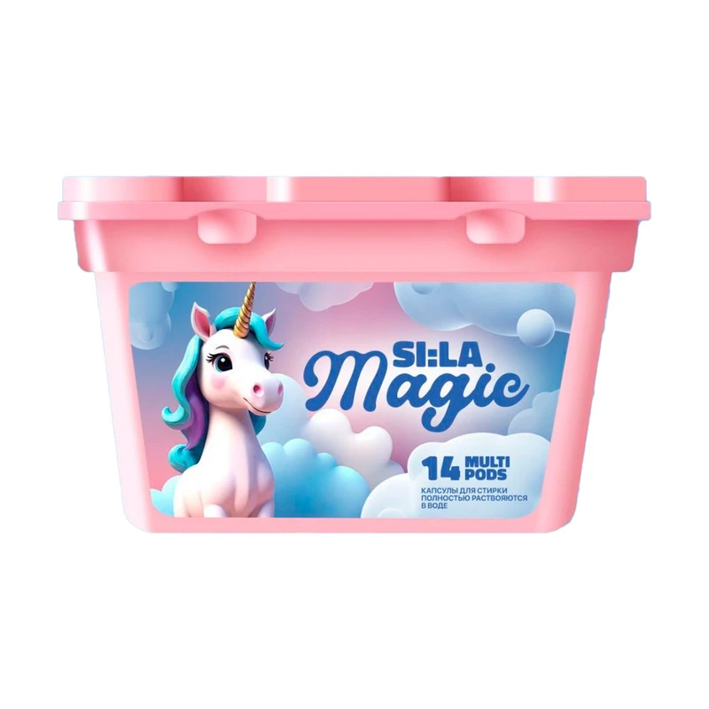 Капсулы для стирки "Magic", SI:LA, 14 шт.