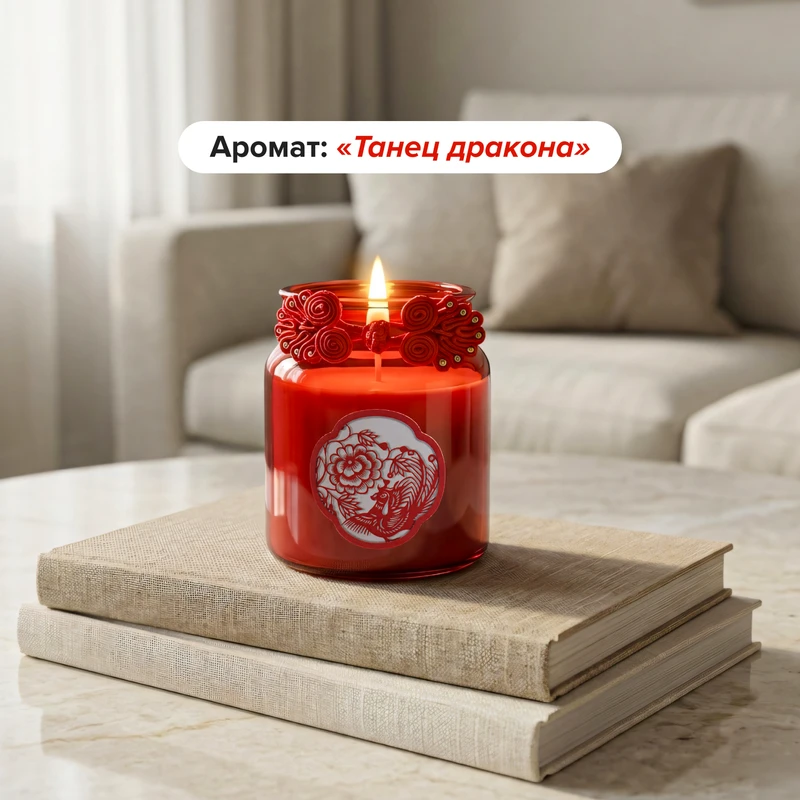 Ароматическая свеча "Юнти", в ассортименте