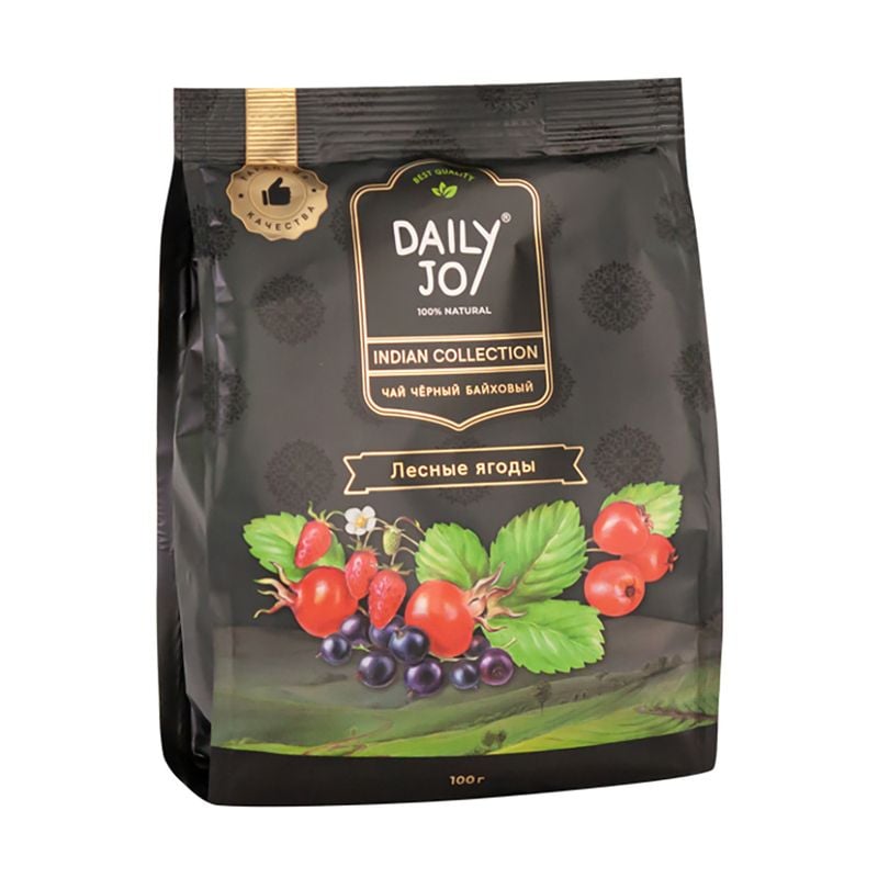 Чай чёрный "Лесные ягоды", Daily Joy, 100 г