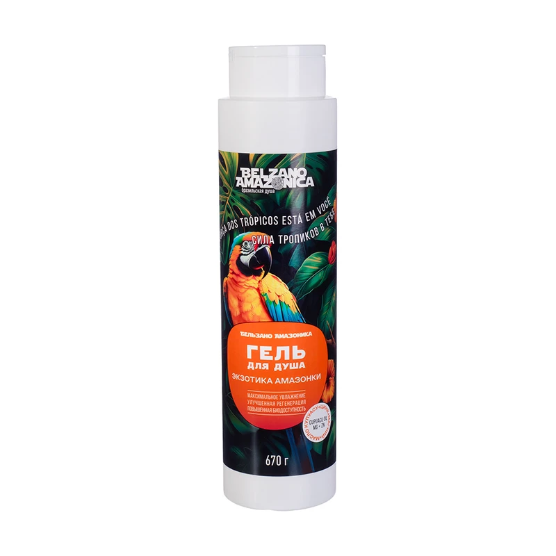 Гель для душа, Belzano Amazonia, 670 г, в ассортименте
