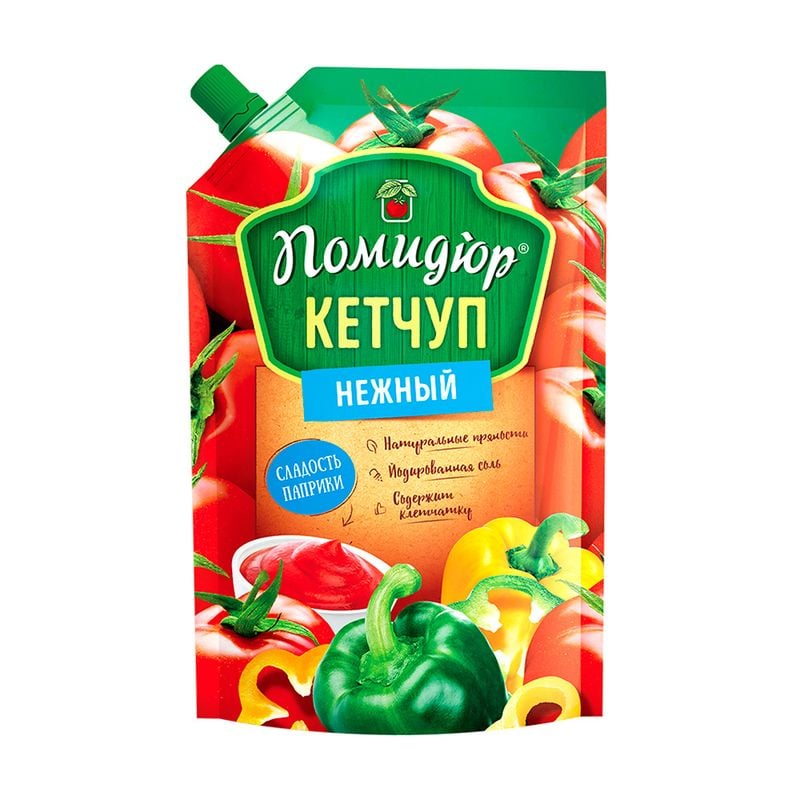 Кетчуп "Нежный", Помидюр, 270 г
