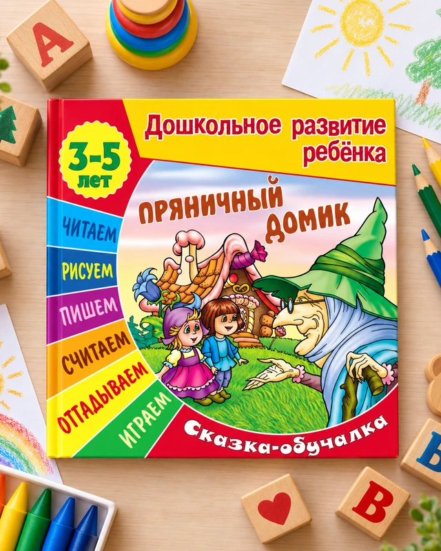 Сказка-обучалка "Дошкольное развитие ребёнка", в ассортименте