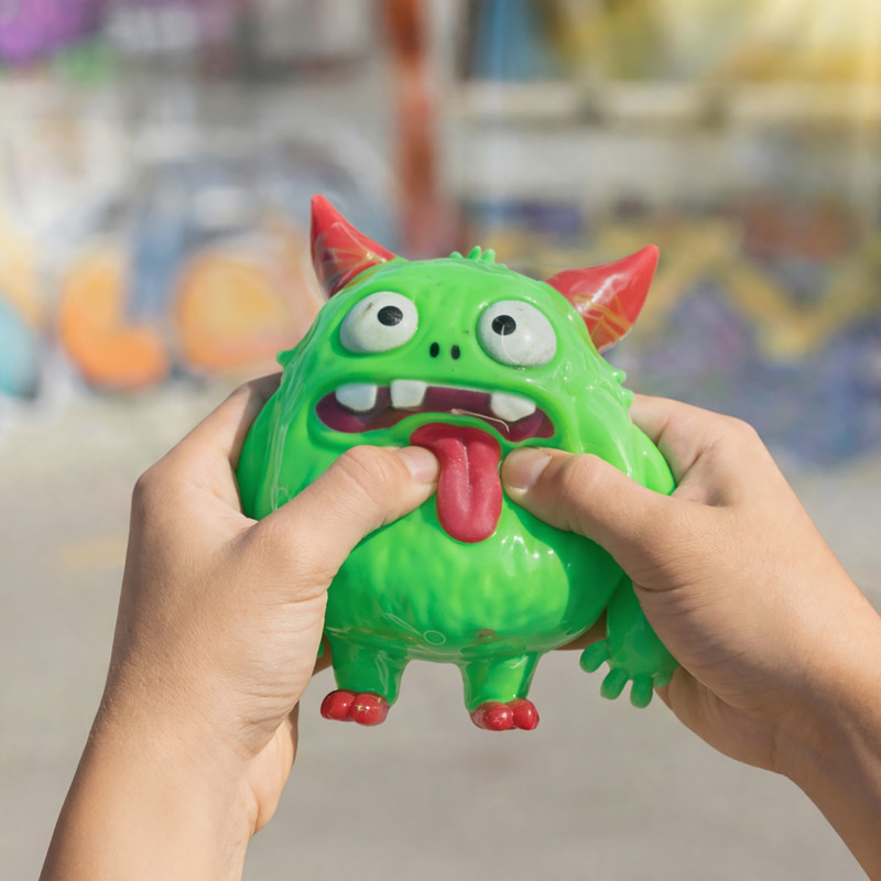 Игрушка-мялка "Монстрик", Play the game, в ассортименте
