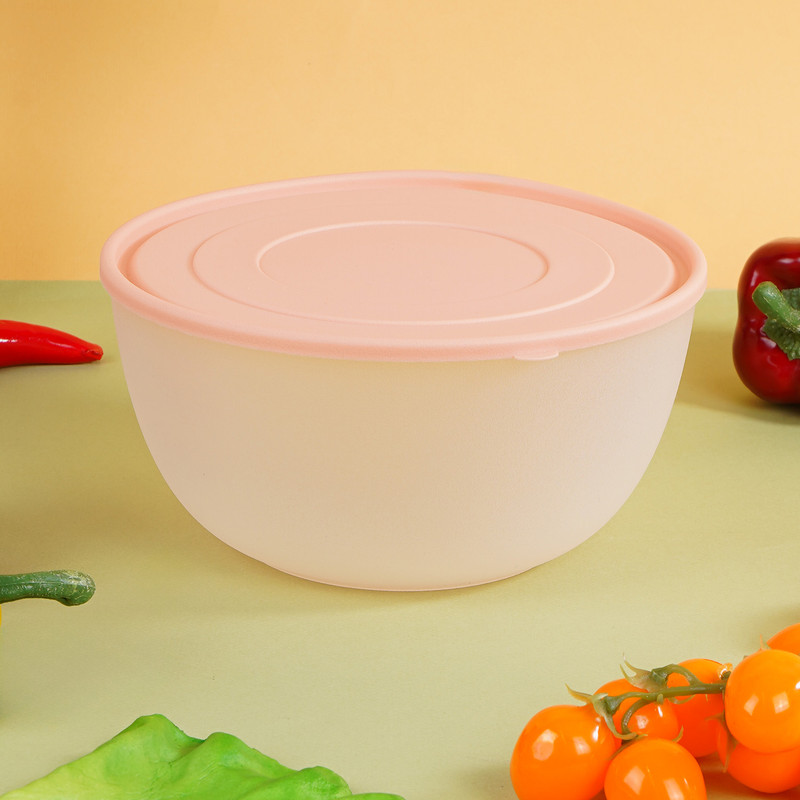 Миска с крышкой, Уника Пласт, 2,5 л, в ассортименте