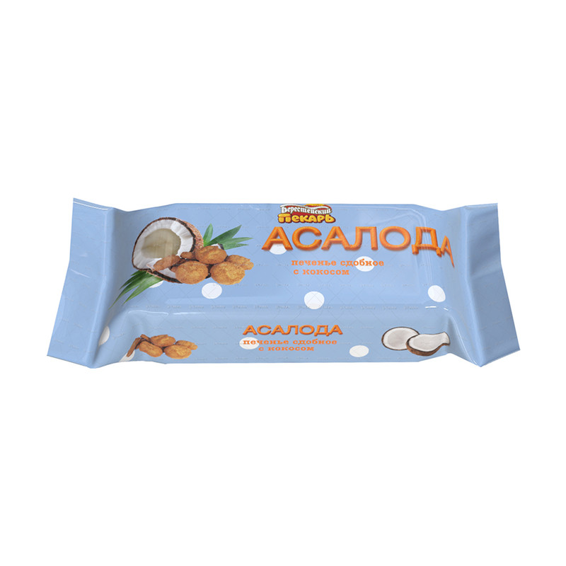 Печенье сдобное "Асалода", Берестейский пекарь, с кокосом, 230 г