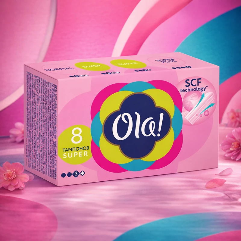Тампоны "Super", Ola!, 8 шт.