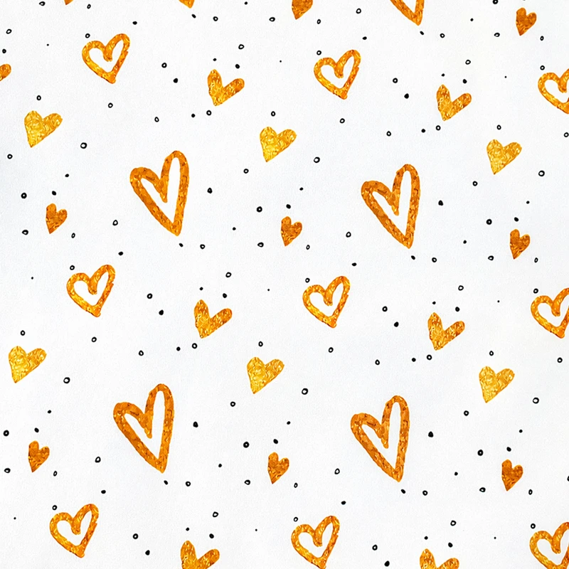 Упаковочная бумага "Golden pattern", 70x100 см, в ассортименте