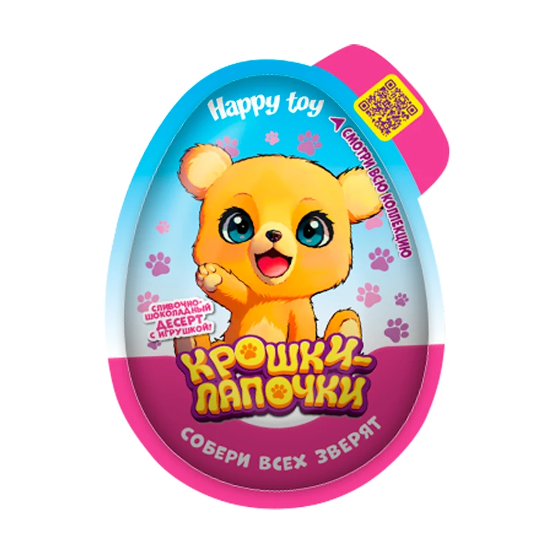 Десерт, Happy Toy, с игрушкой, 20 г, в ассортименте