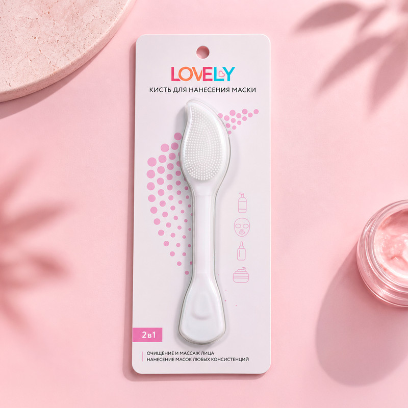Кисть для нанесения маски, Lovely, в ассортименте