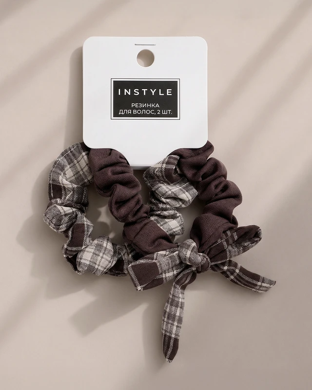 Резинка для волос, INSTYLE, 2 шт., в ассортименте