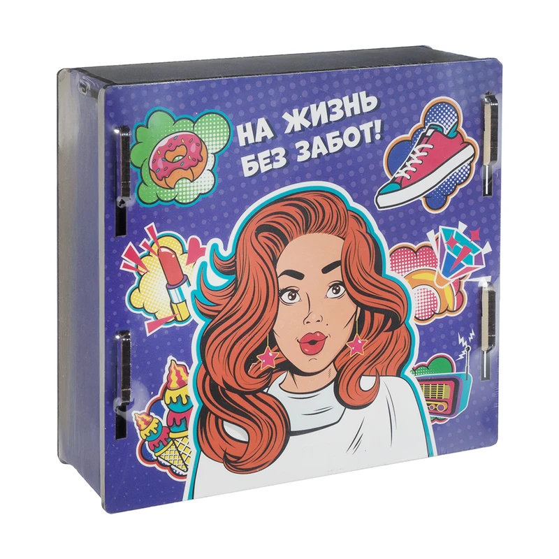 Копилка "50500", PREZENT, в ассортименте