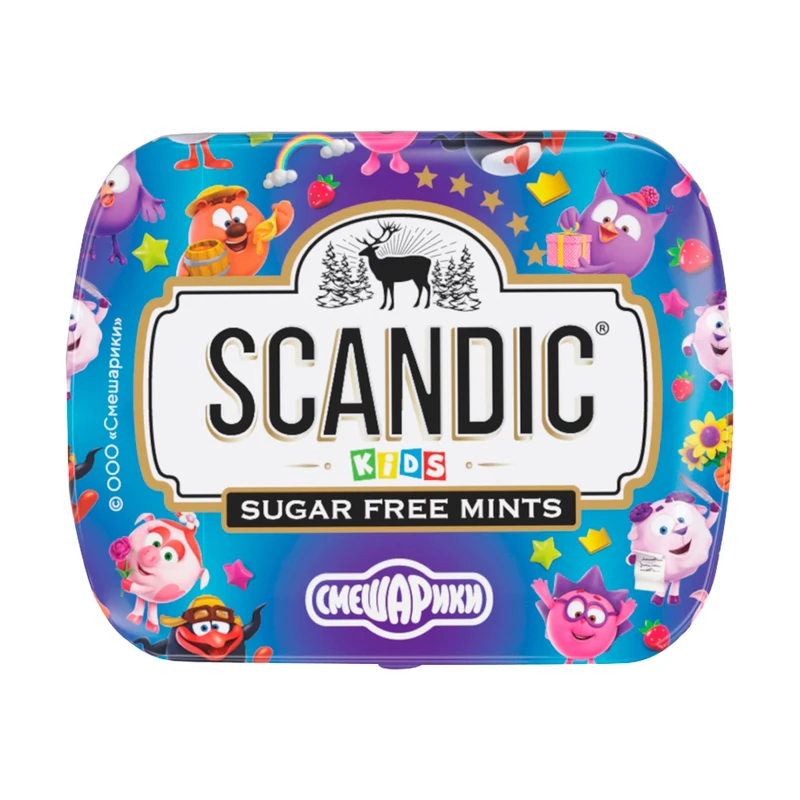 Конфеты, SCANDIC, 14 г, в ассортименте