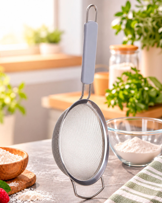 Сито с ручкой, O’Kitchen, 14 см, в ассортименте