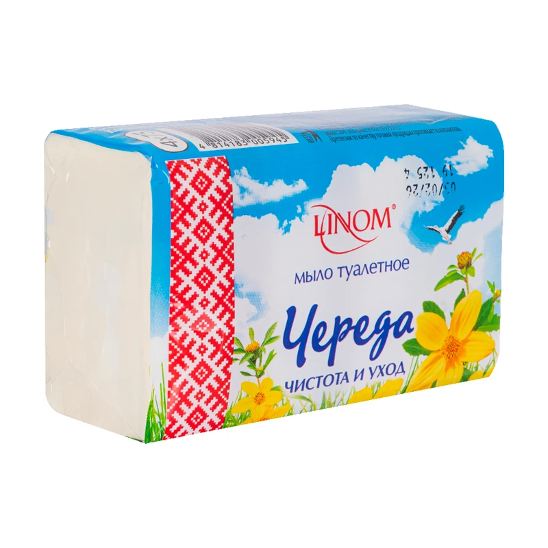 Мыло туалетное классическое, LINOM, 300 г, в ассортименте
