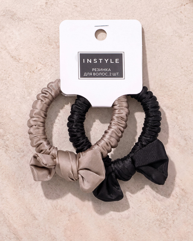 Резинка для волос, INSTYLE, 2 шт., в ассортименте