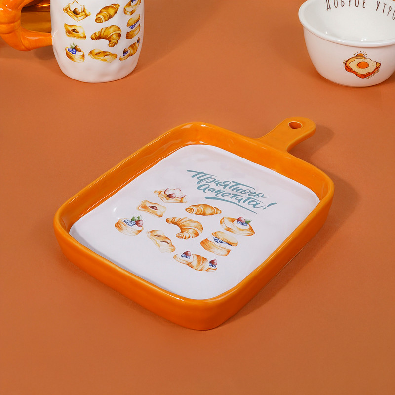 Блюдо сервировочное, O'Kitchen, 25,5х16 см, в ассортименте