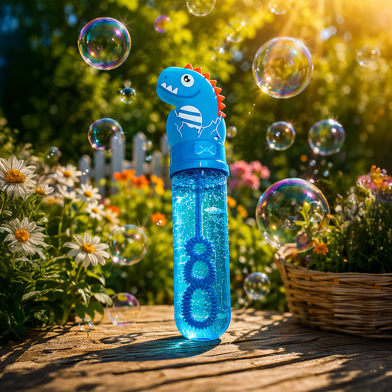 Мыльные пузыри "Динозаврик", MAYA TOYS, 35 мл, в ассортименте
