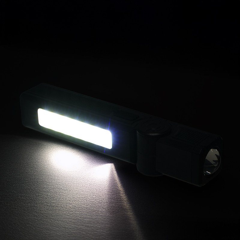 Фонарь светодиодный аккумуляторный, FLARX, с кабелем USB