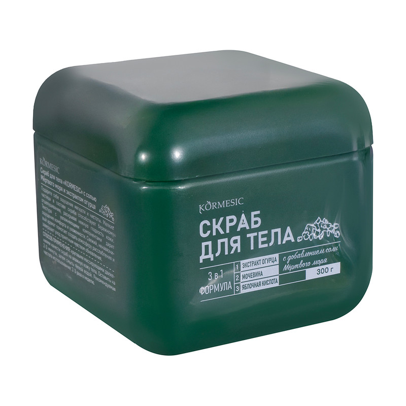 Скраб для тела, KORMESIC, 300 г, в ассортименте