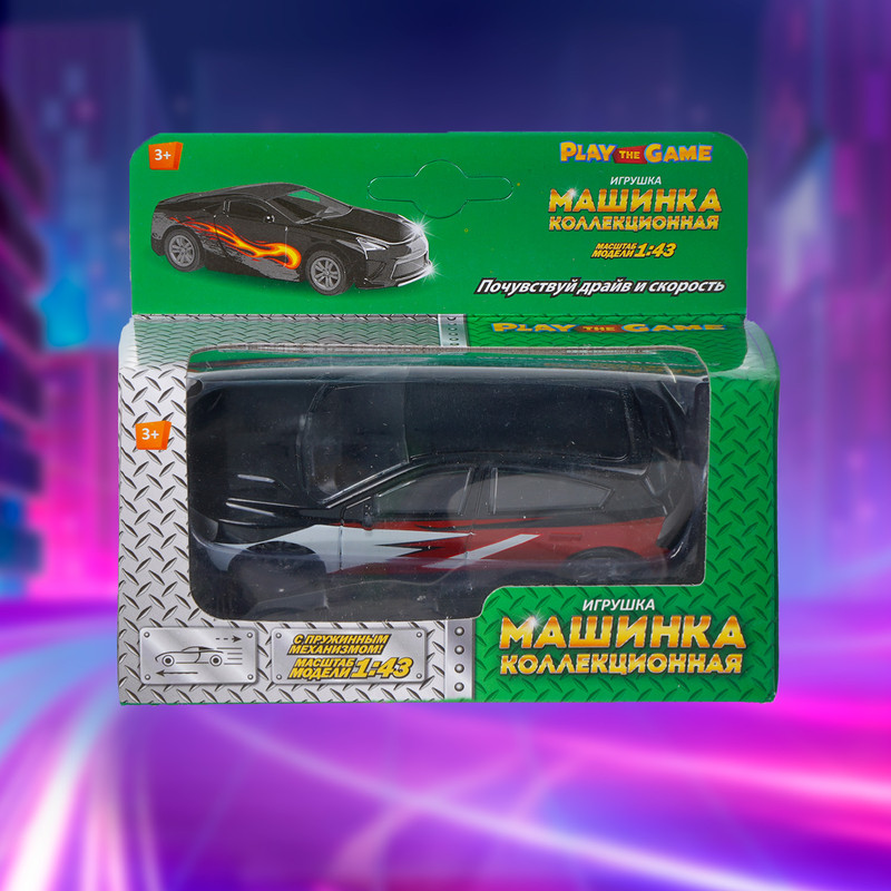 Игрушка "Машинка коллекционная", Play The Game, 1:43, в ассортименте