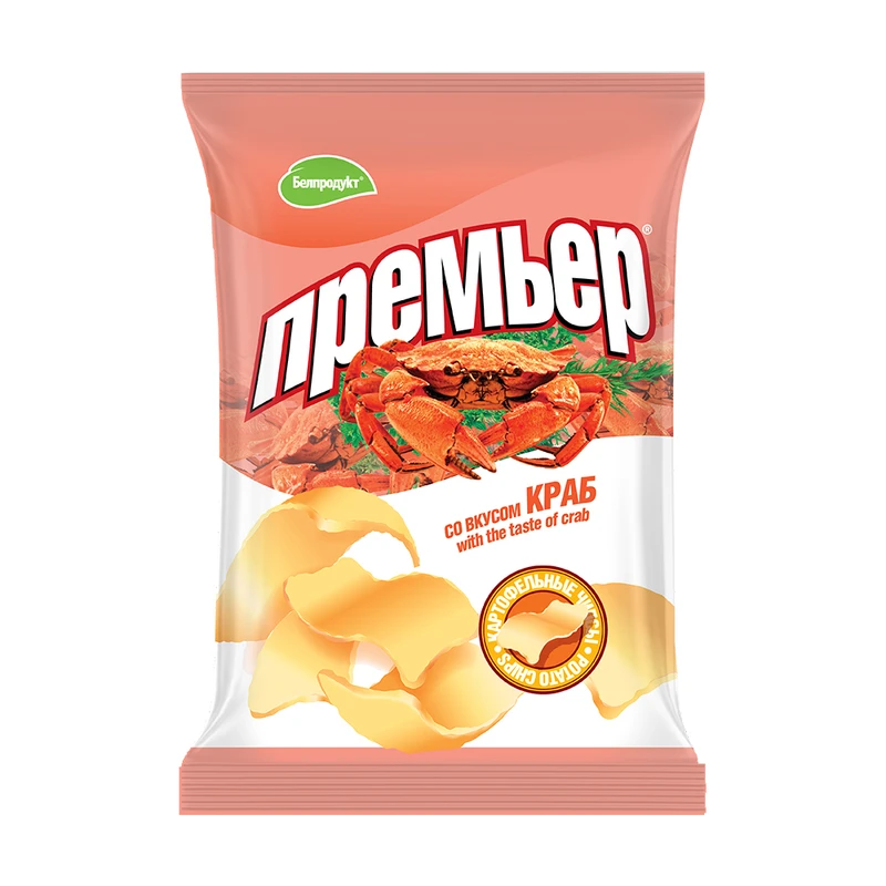 Чипсы картофельные, Премьер, 70 г, в ассортименте
