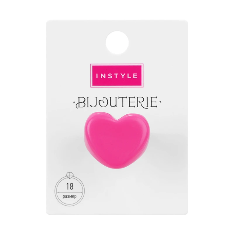 Кольцо, INSTYLE, 18 мм, в ассортименте