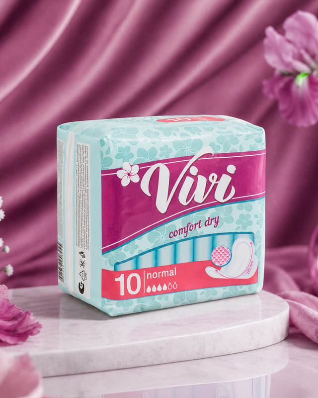 Прокладки "Comfort Dry", VIVI, 10 шт., в ассортименте