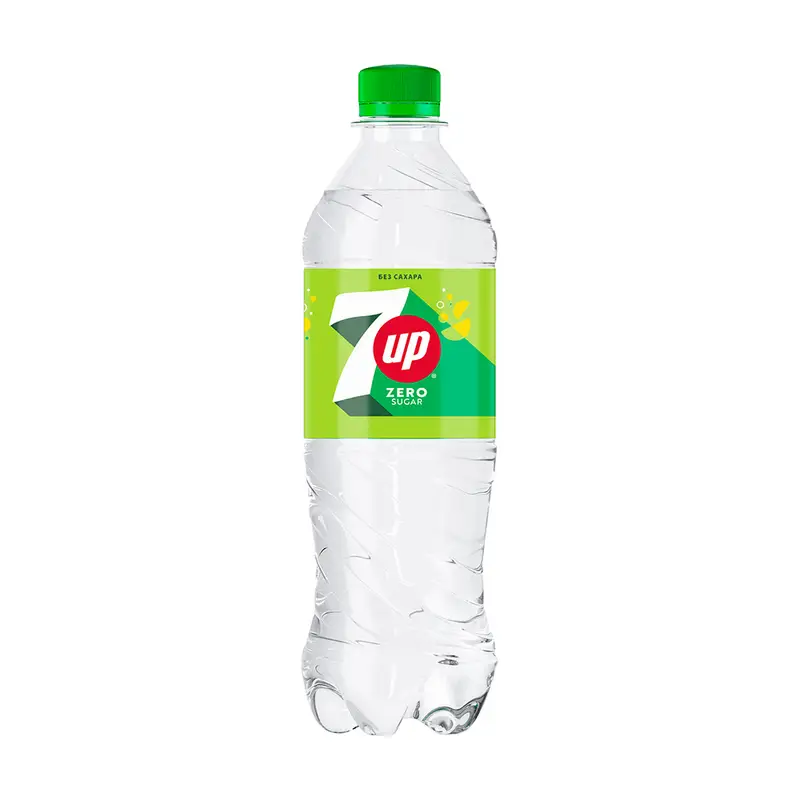 Напиток газированный, 7UP, безалкогольный, 0,5 л