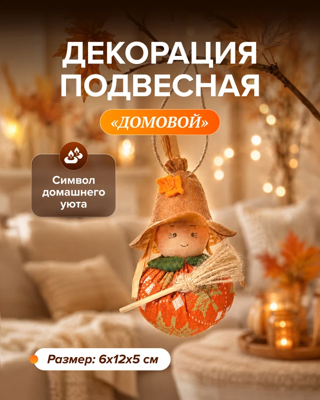 Декорация подвесная "Домовой", в ассортименте