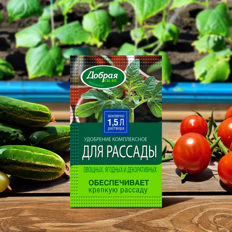 Удобрение комплексное, Добрая сила, 15 мл