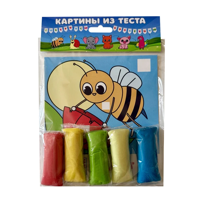 Тесто для лепки "Картины из теста", Граф Жираф, 150 г