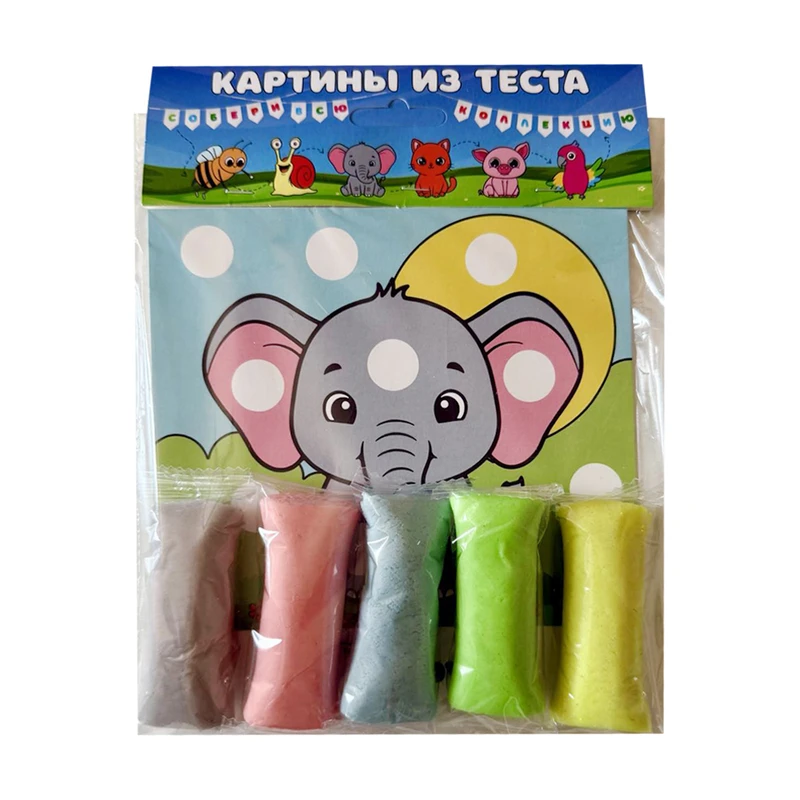 Тесто для лепки "Картины из теста", Граф Жираф, 150 г